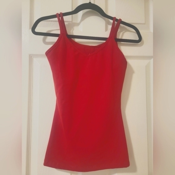 PRANA TANK TOP‎ WITH BRA (sz sm) - Picture 1 of 4